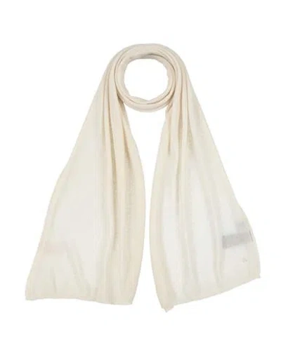 Peuterey Woman Scarf Ivory Size - Cashmere In White