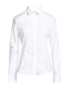 Peuterey Woman Shirt White Size 2 Cotton, Polyamide, Elastane In White