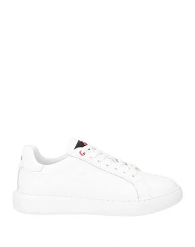 Peuterey Woman Sneakers White Size 10 Leather
