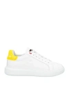 Peuterey Woman Sneakers White Size 6 Leather In White