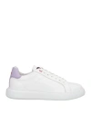 Peuterey Woman Sneakers White Size 8 Leather