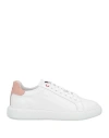 Peuterey Woman Sneakers White Size 8 Leather
