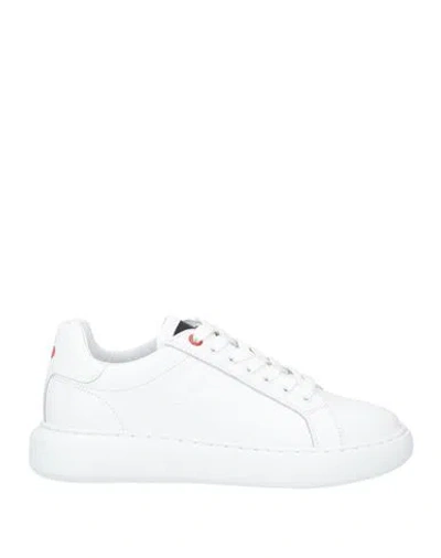 Peuterey Woman Sneakers White Size 9 Leather