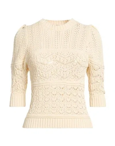Peuterey Woman Sweater Beige Size S Cotton In Multi