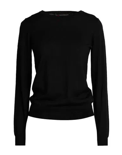 Peuterey Woman Sweater Black Size 2 Wool