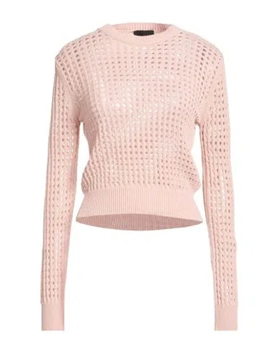 Peuterey Woman Sweater Blush Size S Cotton In Pink