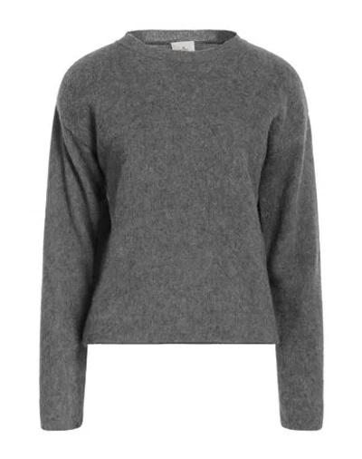 Peuterey Woman Sweater Grey Size 10 Wool