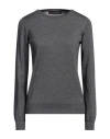 Peuterey Woman Sweater Grey Size 6 Wool In Grey