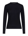 Peuterey Woman Sweater Midnight Blue Size 4 Wool