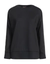 Peuterey Woman Sweatshirt Black Size 8 Polyamide, Elastane In Black