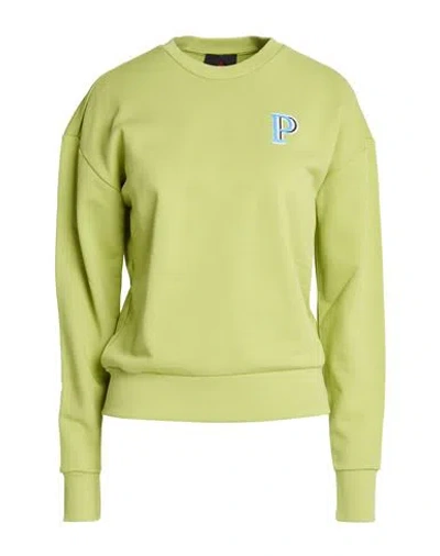 Peuterey Woman Sweatshirt Green Size Xs Cotton