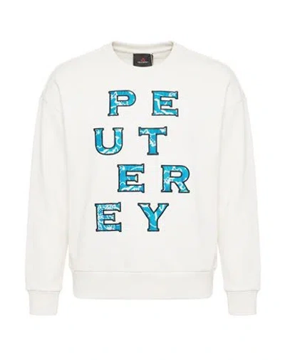 Peuterey Woman Sweatshirt Ivory Size M Cotton In White