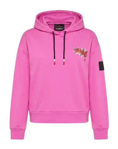 Peuterey Woman Sweatshirt Pink Size S Cotton