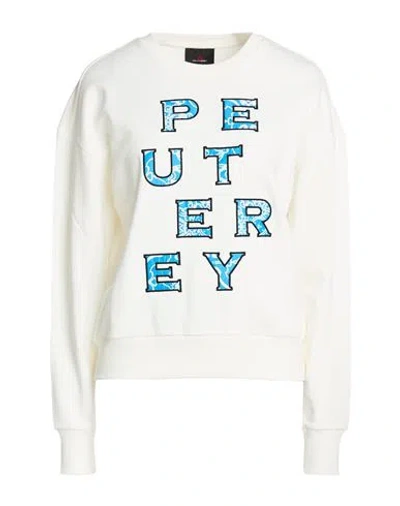 Peuterey Woman Sweatshirt White Size L Cotton
