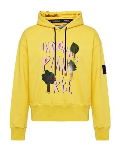 Peuterey Woman Sweatshirt Yellow Size L Cotton In Multi