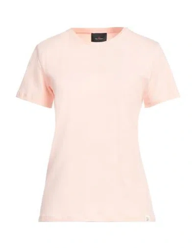 Peuterey Woman T-shirt Light Pink Size Xs Cotton, Elastane