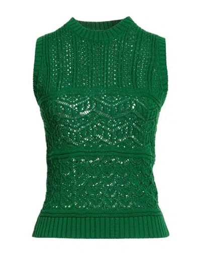 Peuterey Woman Top Green Size S Cotton