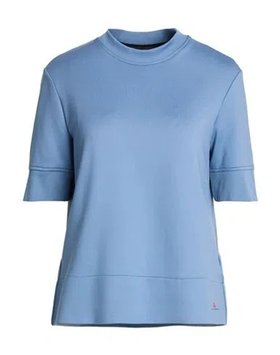 Peuterey Woman T-shirt Light Blue Size S Polyethylene, Elastane