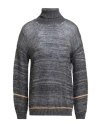 Peuterey Woman Turtleneck Black Size 10 Acrylic, Alpaca Wool, Wool