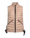 Peuterey Woman Vest Sand Size 6 Polyester In Neutral