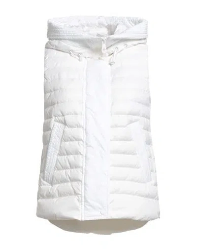 Peuterey Woman Vest White Size 6 Polyester