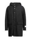 Peuterey Wool Man Coat Black Size M Wool, Polyester, Polyurethane In Black