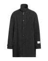 Peuterey Wool Man Overcoat & Trench Coat Lead Size L Wool, Polyamide, Cashmere