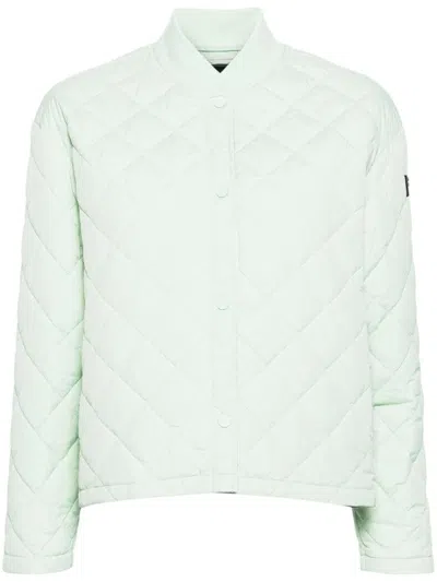 Peuterey Yllas Diamond-quilted Jacket In Green