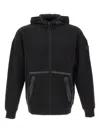 Peuterey Zip Hoodie In Black