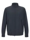 Peuterey Zip-up Bomber Jacket In Blue