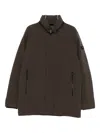 Peuterey Zip-up Jacket In Brown