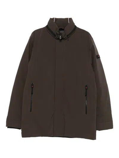 Peuterey Zip-up Jacket In Brown