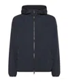 Peuterey Bomber Jacket In Lightweight Nylon Canvas In Black