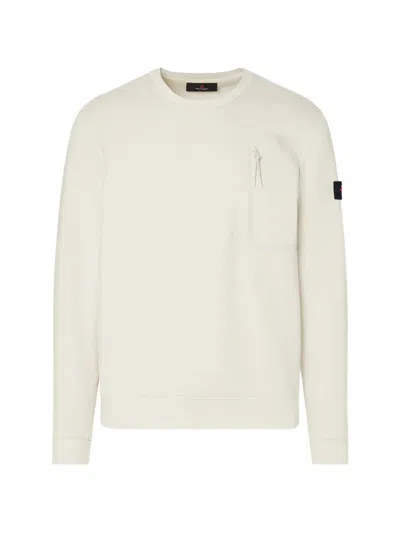 Peuterey Zip-pocket Sweatshirt In Neutral