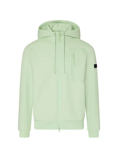 Peuterey Zip-up Hoodie In Green