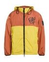 Peuterey.plurals Peuterey. Plurals Man Jacket Rust Size M Polyamide In Multi