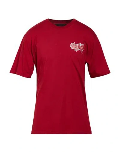 Peuterey.plurals Peuterey. Plurals Man T-shirt Brick Size M Cotton In Red