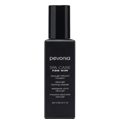 Pevonia Aqua-gel Foaming Cleanser For Men In Black