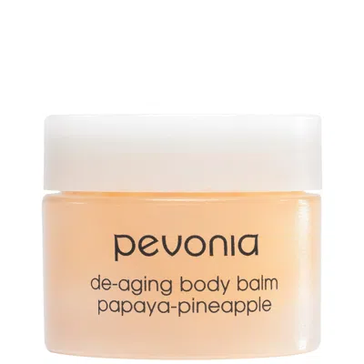 Pevonia Deluxe Trial Size De-aging Body Balm - Papaya-pineapple In Transparent