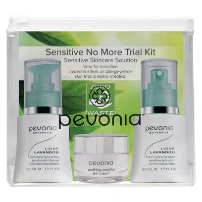 Pevonia Sensitive No More Trial Kit - Sensitive Skincare Solution In Transparent