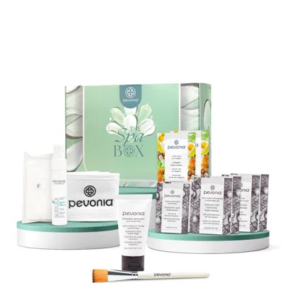 Pevonia The Spa Box - Hyaluronic Acid Glass Skin Kit In Transparent