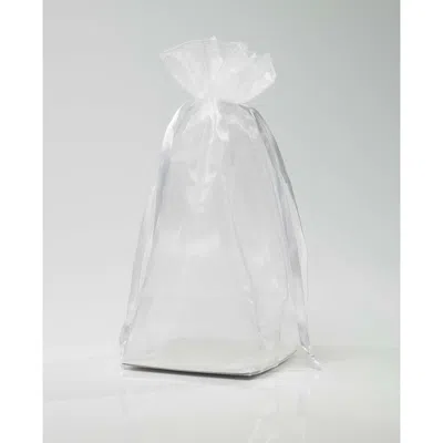 Pevonia White Organza Bag