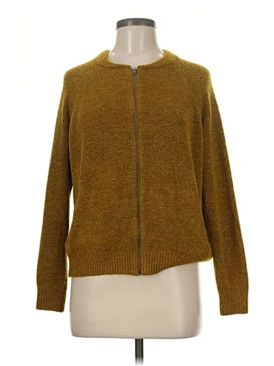 Pre-owned Peyton Jensen Cardigan Sweater In Brown