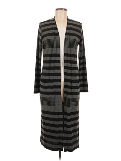 Pre-owned Peyton Jensen Cardigan Sweater In Gray