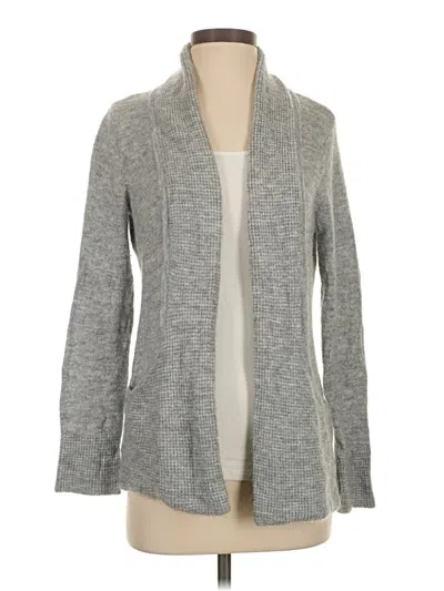 Pre-owned Peyton Jensen Cardigan Sweater In Gray