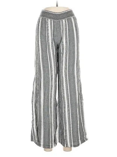 Pre-owned Peyton Jensen Casual Pants In Silver