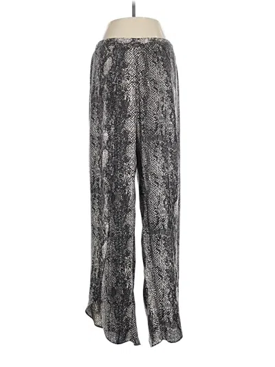 Pre-owned Peyton Jensen Casual Pants In Silver