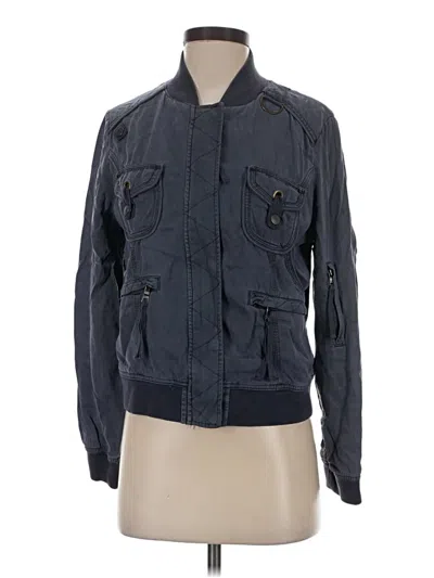 Pre-owned Peyton Jensen Jacket In Blue