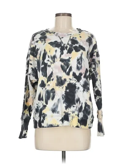 Pre-owned Peyton Jensen Pullover Sweater In White