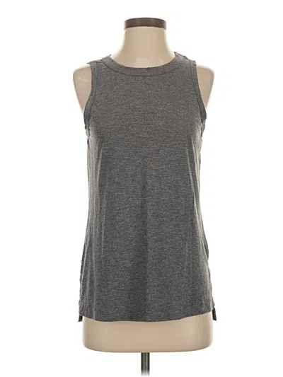 Pre-owned Peyton Jensen Sleeveless T-shirt In Gray